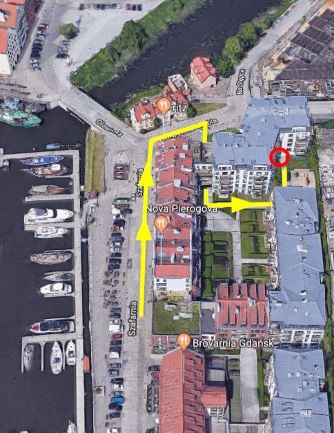 Citystay Szafarnia Gdansk Apartment ภายนอก รูปภาพ